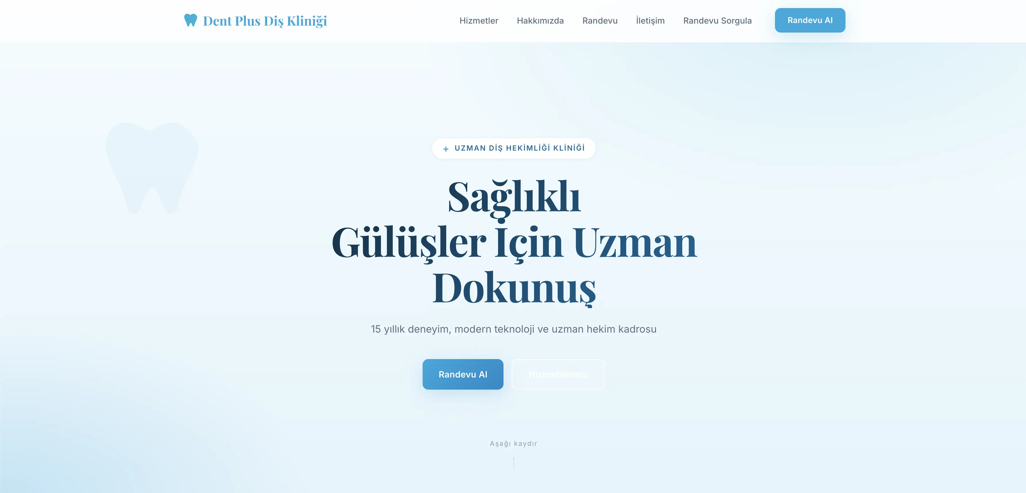 Diş Klinik Yönetim Sistemi
